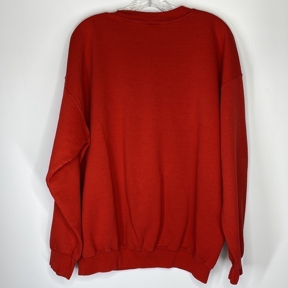 Gildan UW Wisconsin Red Crewneck Sweatshirt XL - Picture 2 of 6